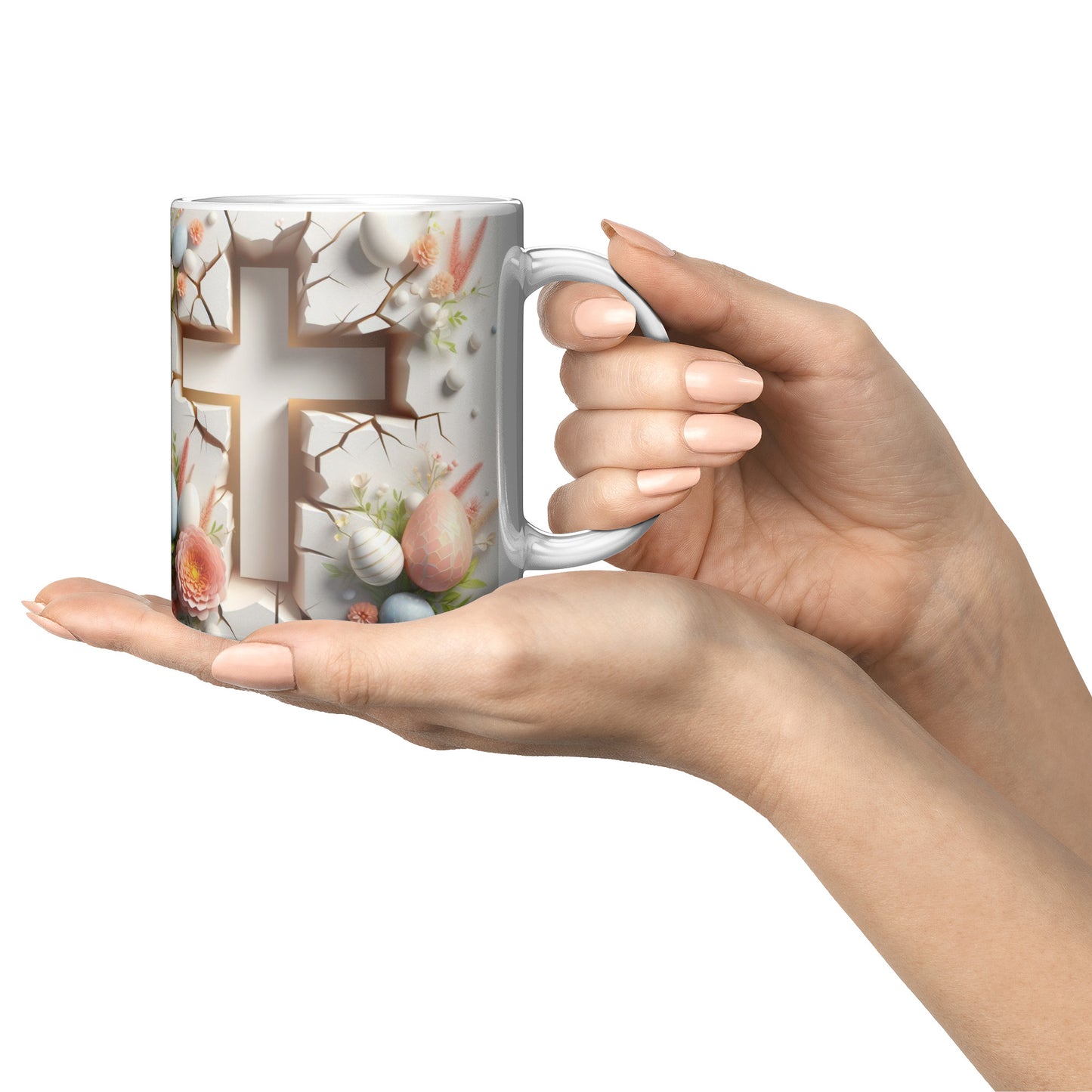 Resurrection Celebration Cross #2 Mug - Kim’s Signature Beauty & Accessories    