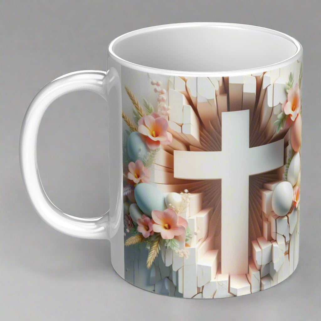 Resurrection Celebration | Cross #3 Mug - Kim’s Signature Beauty & Accessories    