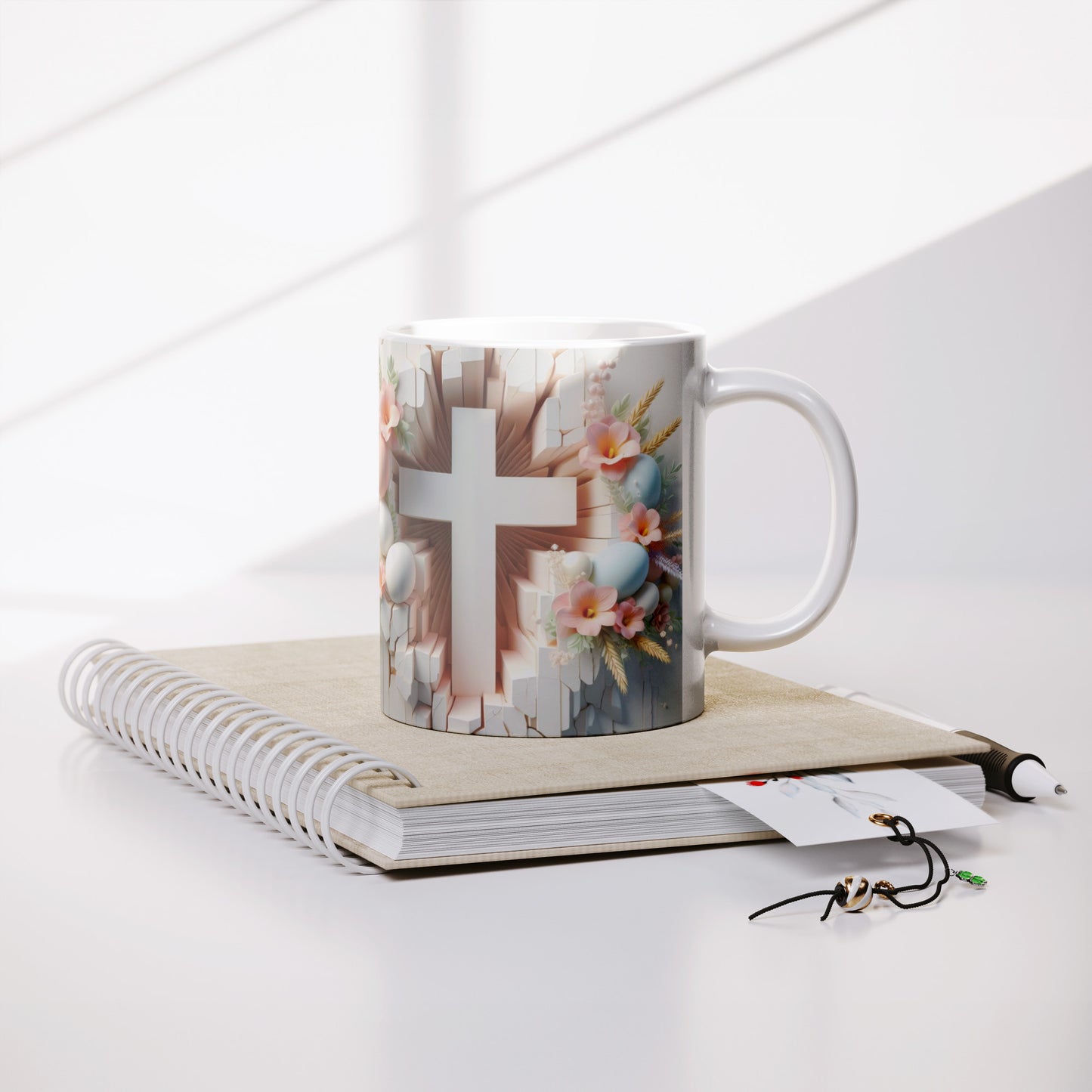 Resurrection Celebration | Cross #3 Mug - Kim’s Signature Beauty & Accessories    