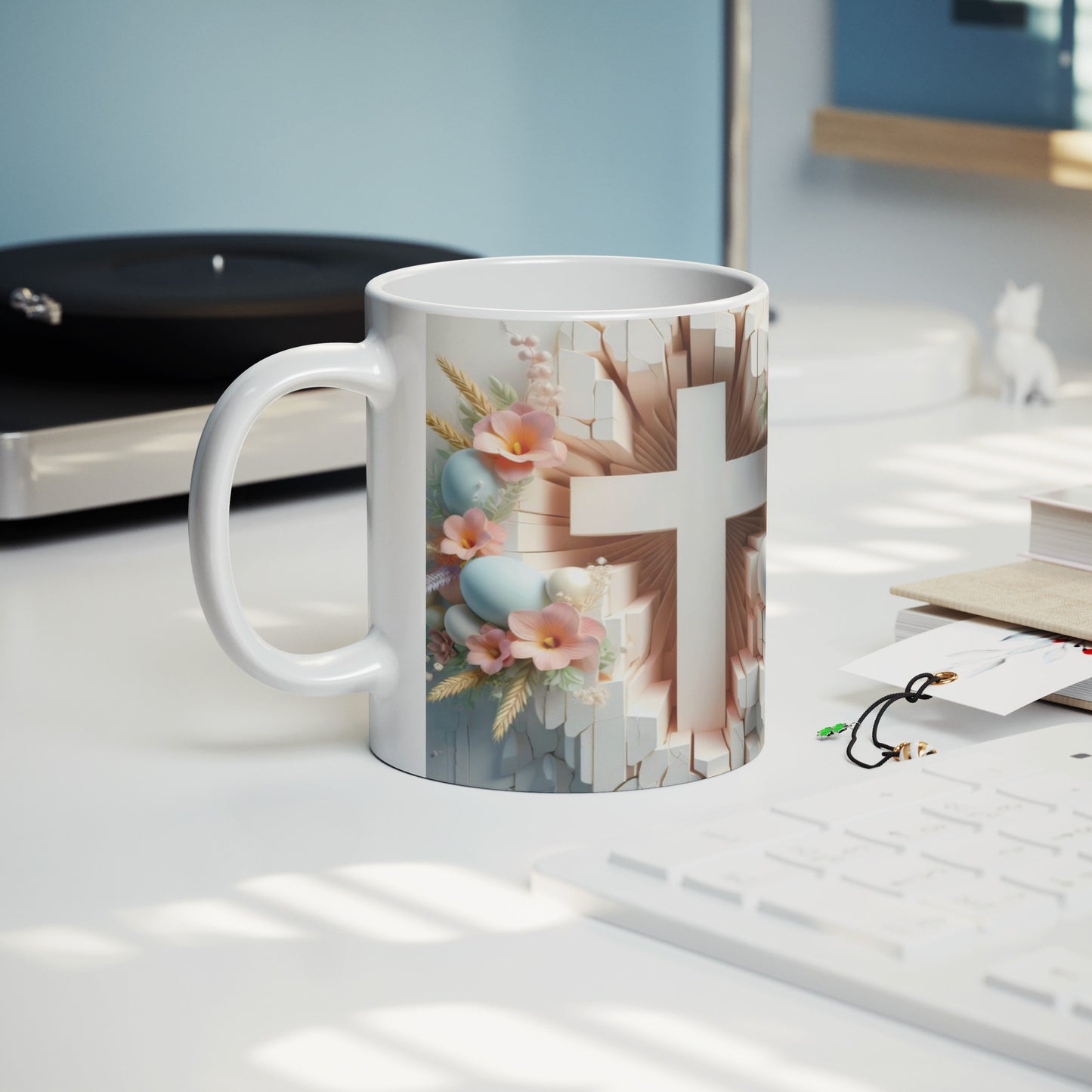 Resurrection Celebration | Cross #3 Mug - Kim’s Signature Beauty & Accessories    