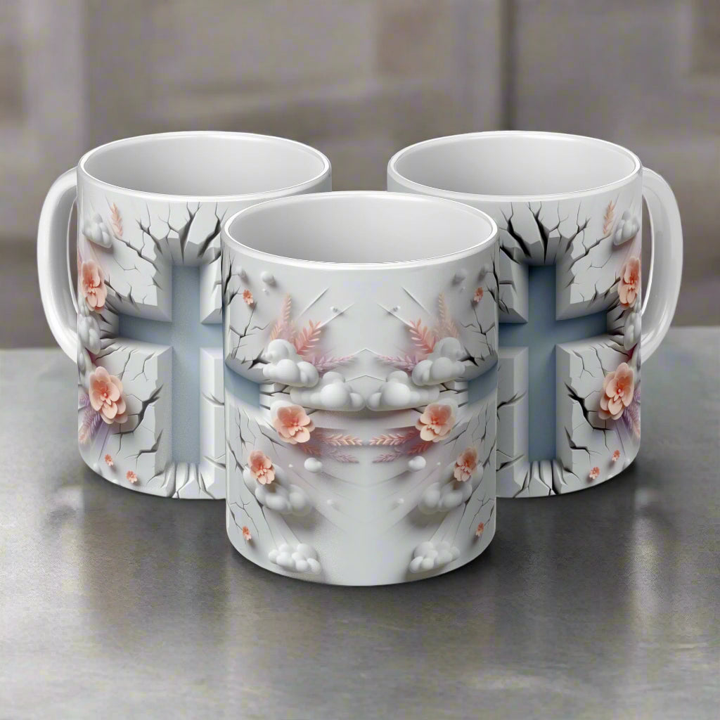 Resurrection Celebration | Cross #4 Mug - Kim’s Signature Beauty & Accessories    