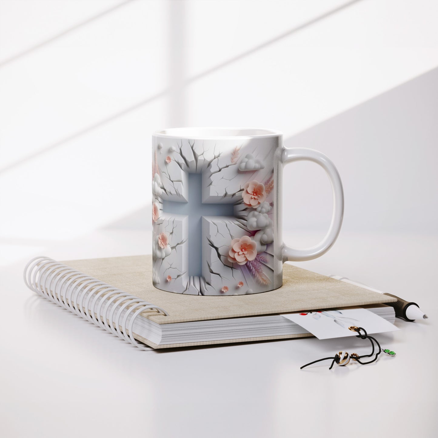 Resurrection Celebration | Cross #4 Mug - Kim’s Signature Beauty & Accessories    