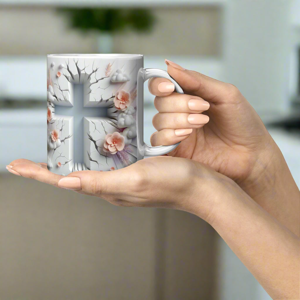 Resurrection Celebration | Cross #4 Mug - Kim’s Signature Beauty & Accessories    