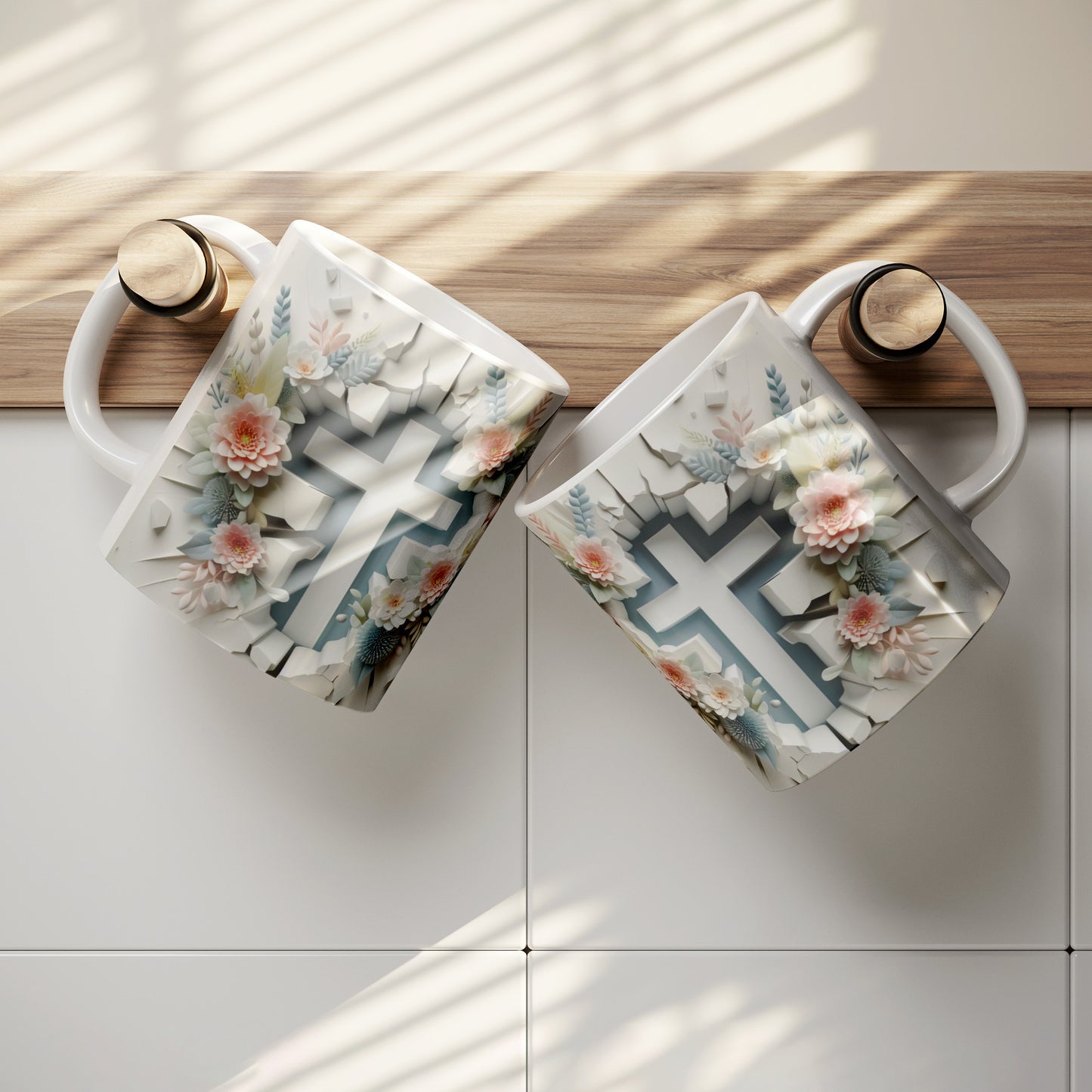 Resurrection Celebration | Cross #5 Mug - Kim’s Signature Beauty & Accessories    