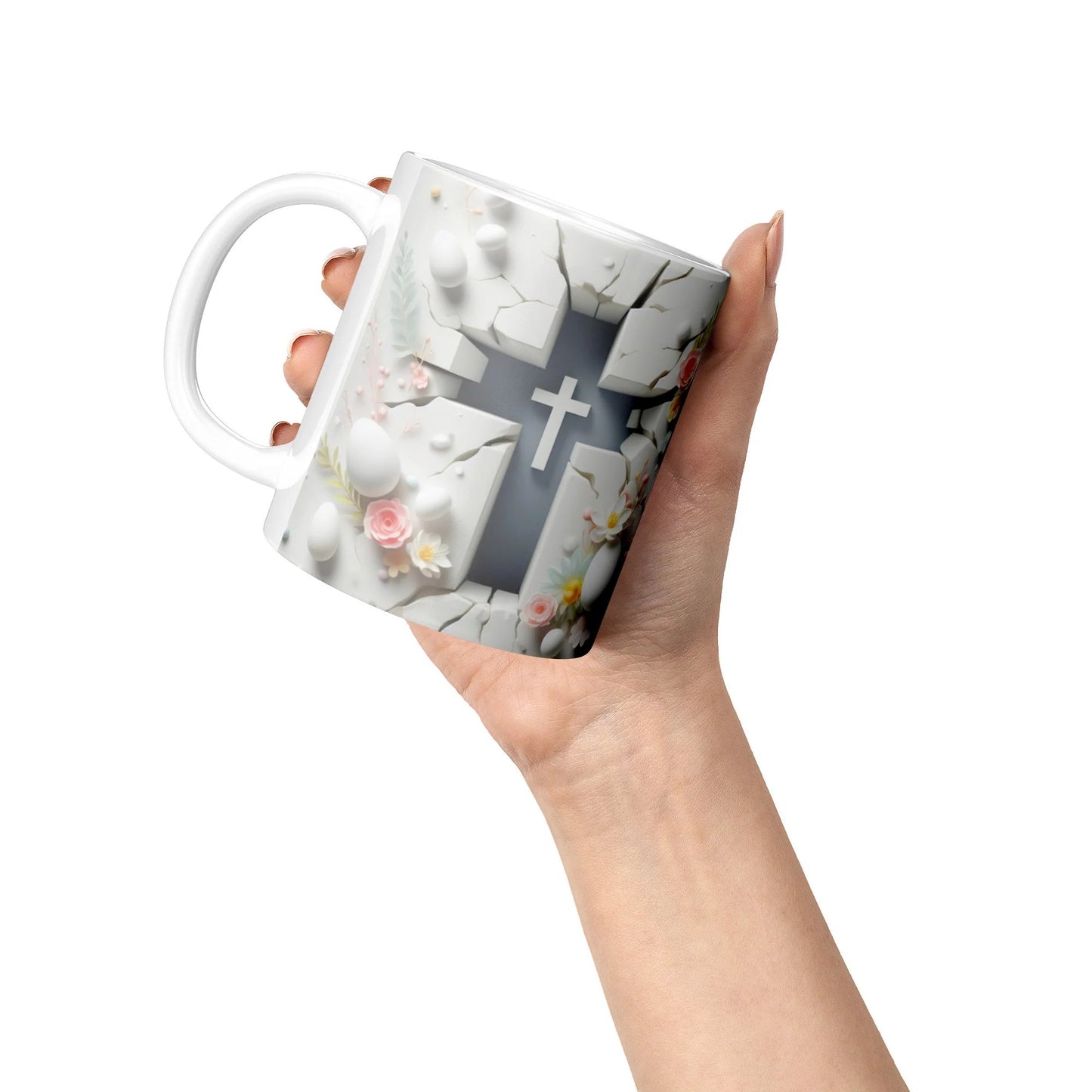 Resurrection Celebration | Cross #6 Mug - Kim’s Signature Beauty & Accessories    