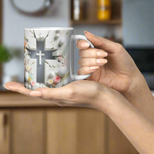 Resurrection Celebration | Cross #6 Mug - Kim’s Signature Beauty & Accessories    