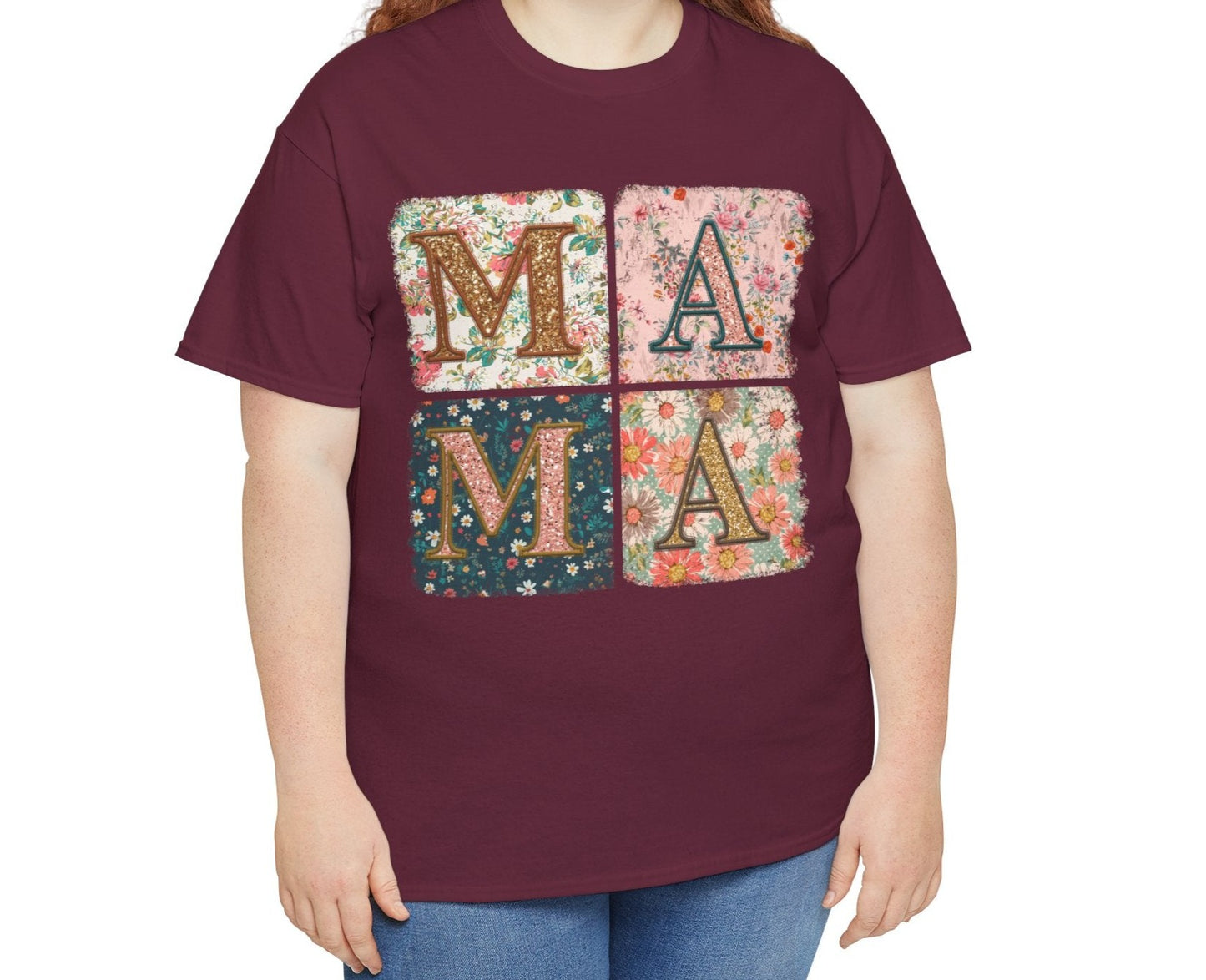 Retro Boho Mama | Cotton Tee - Kim’s Signature Beauty & Accessories    