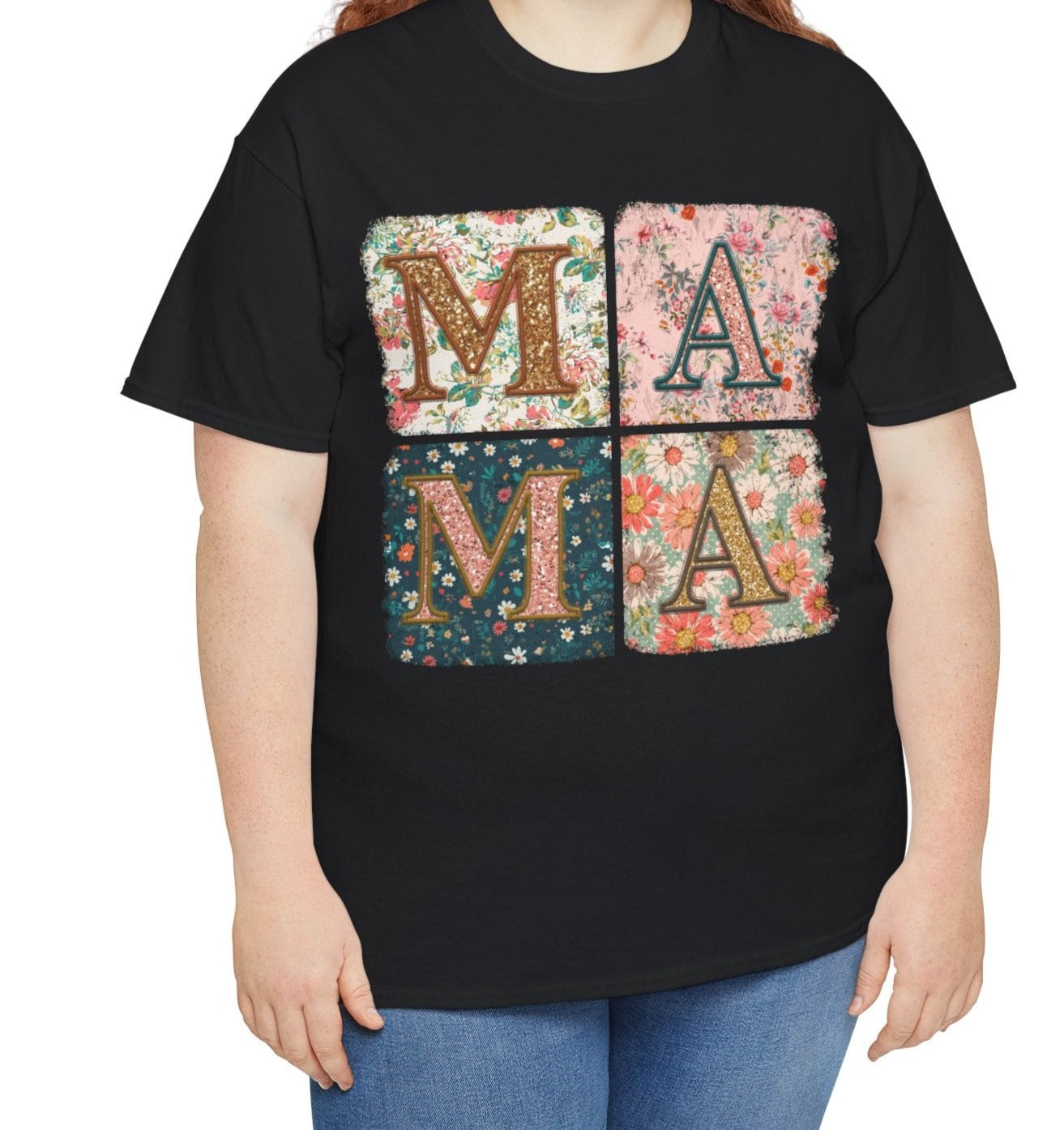 Retro Boho Mama | Cotton Tee - Kim’s Signature Beauty & Accessories    