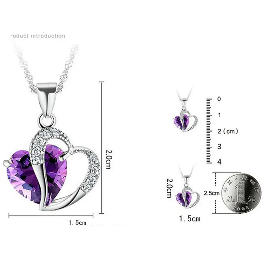 Rising Heart Necklaces - Kim’s Signature Beauty & Accessories    