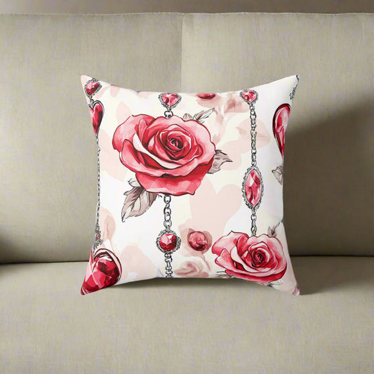 Romantic Rose Valentine Pillow - Kim’s Signature Beauty & Accessories    