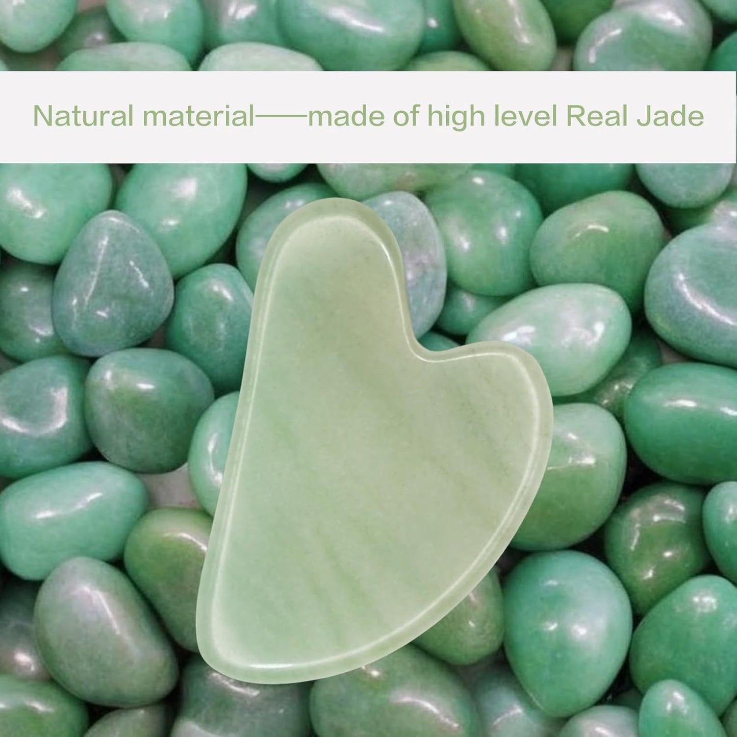 Rose Quartz Gua Sha Stone – Skin-Lifting Facial Tool for Face & Neck - Kim’s Signature Beauty & Accessories    