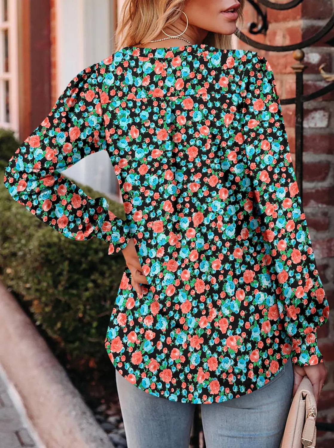 Roselinlin Long Sleeve Tops - Kim’s Signature Beauty & Accessories    