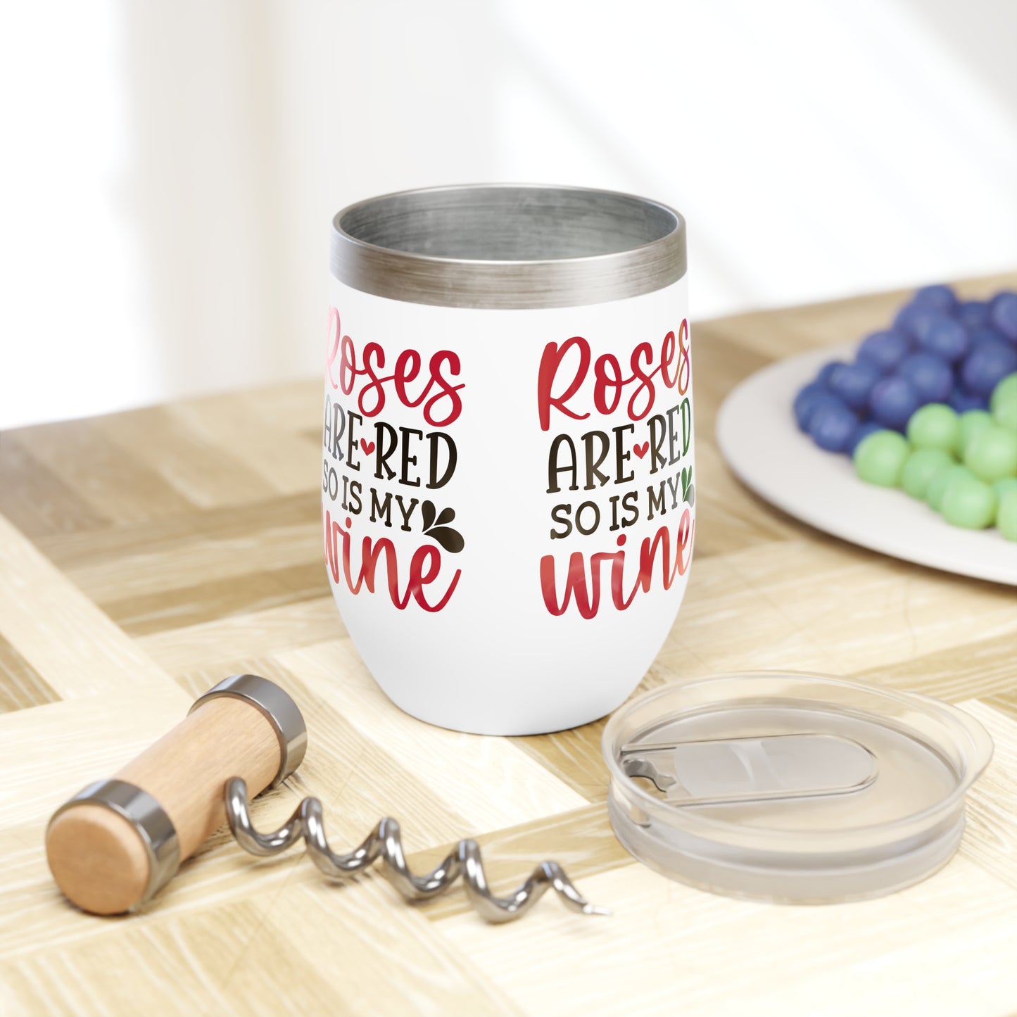 Roses are Red and so is My Wine Tumbler - Kim’s Signature Beauty & Accessories    