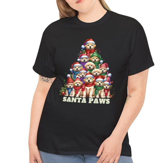 Santa Paws Tree Tee - Kim’s Signature Beauty & Accessories    