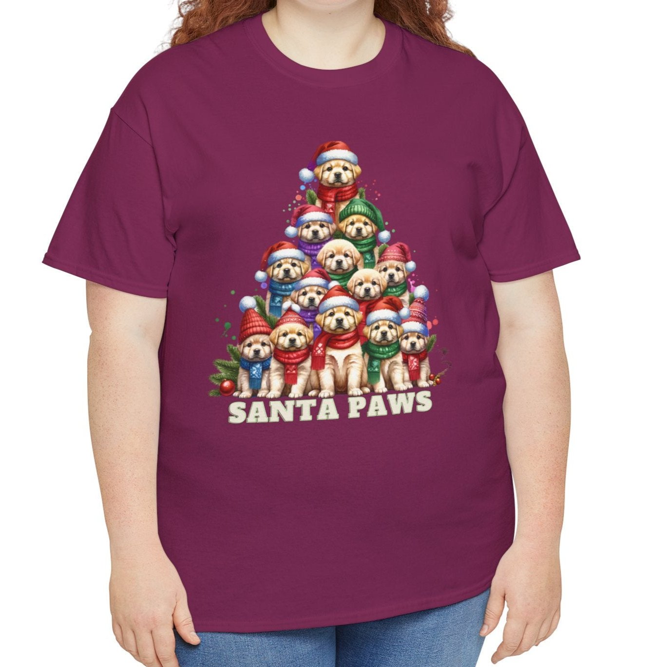 Santa Paws Tree Tee - Kim’s Signature Beauty & Accessories    
