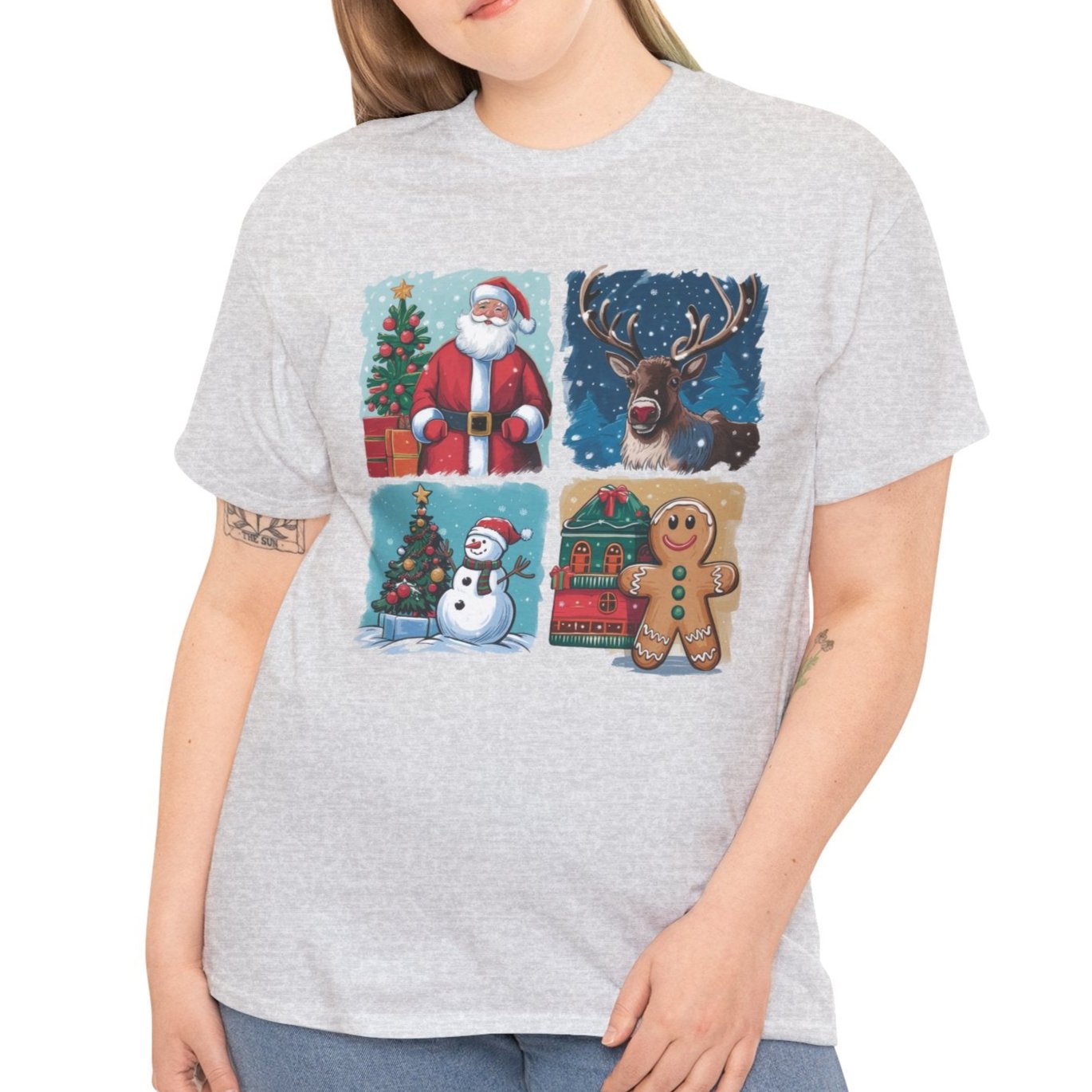 Santa Vintage Tee - Kim’s Signature Beauty & Accessories    