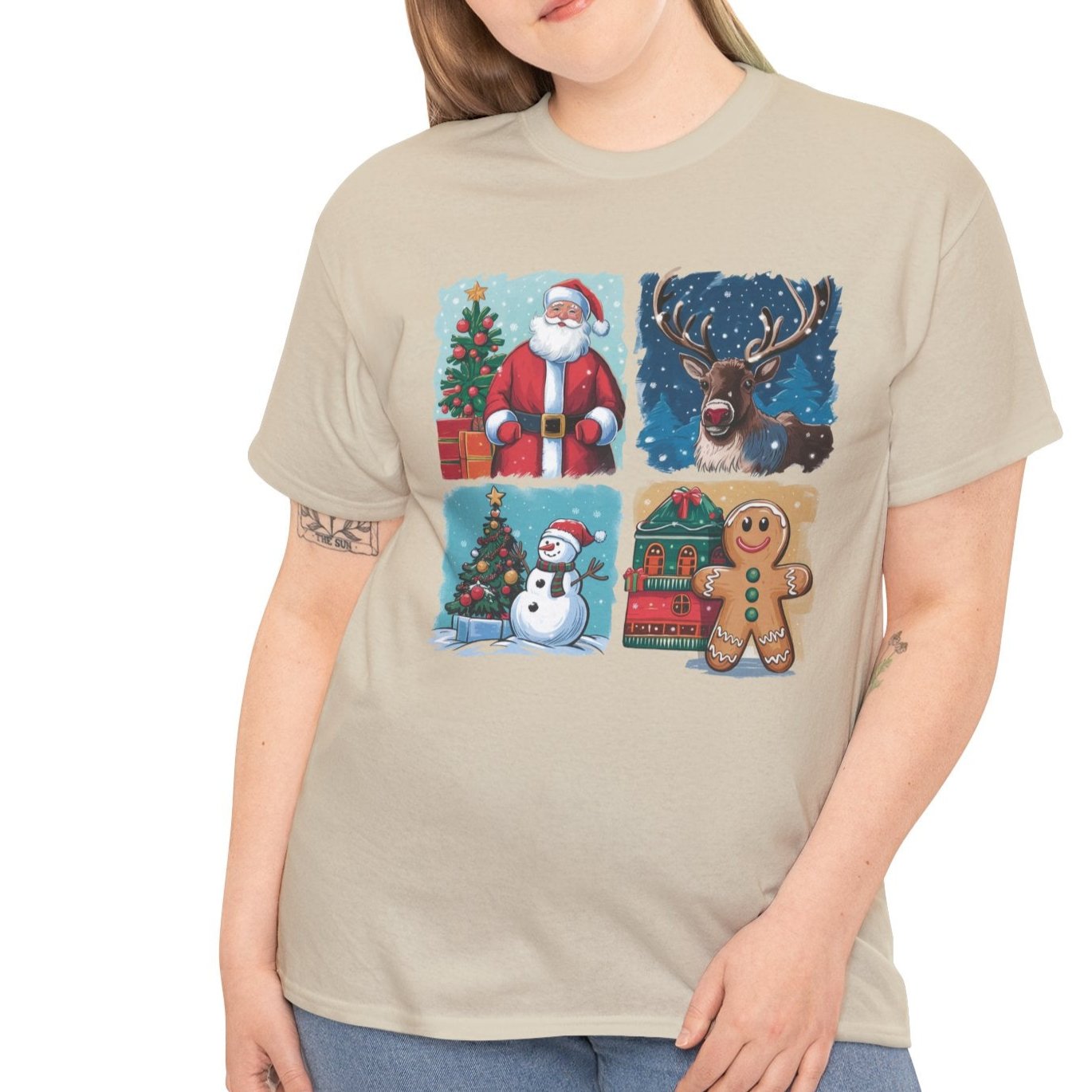 Santa Vintage Tee - Kim’s Signature Beauty & Accessories    