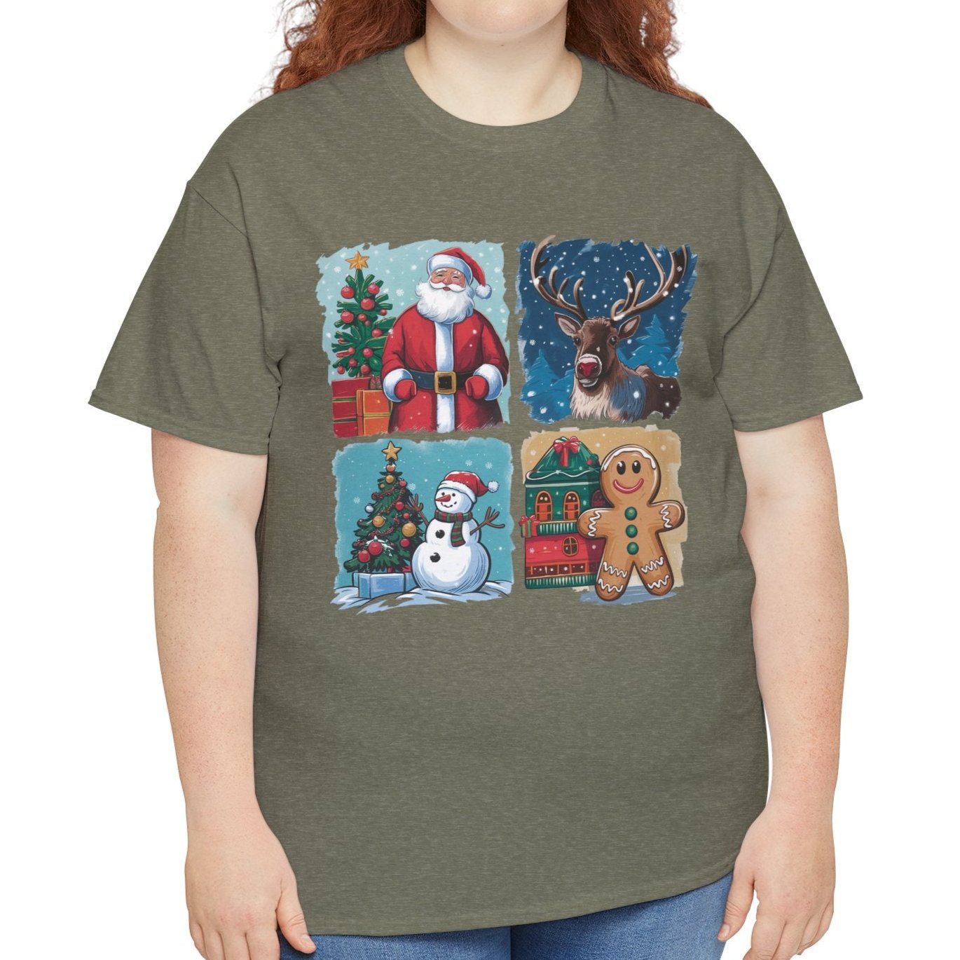 Santa Vintage Tee - Kim’s Signature Beauty & Accessories    