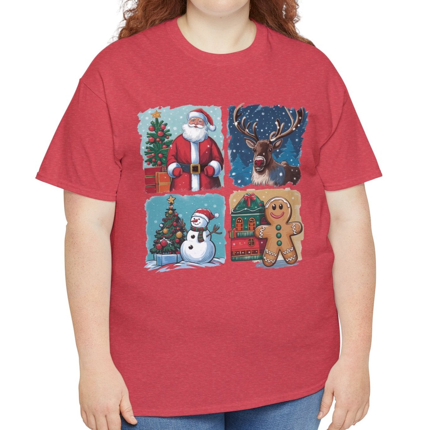 Santa Vintage Tee - Kim’s Signature Beauty & Accessories    