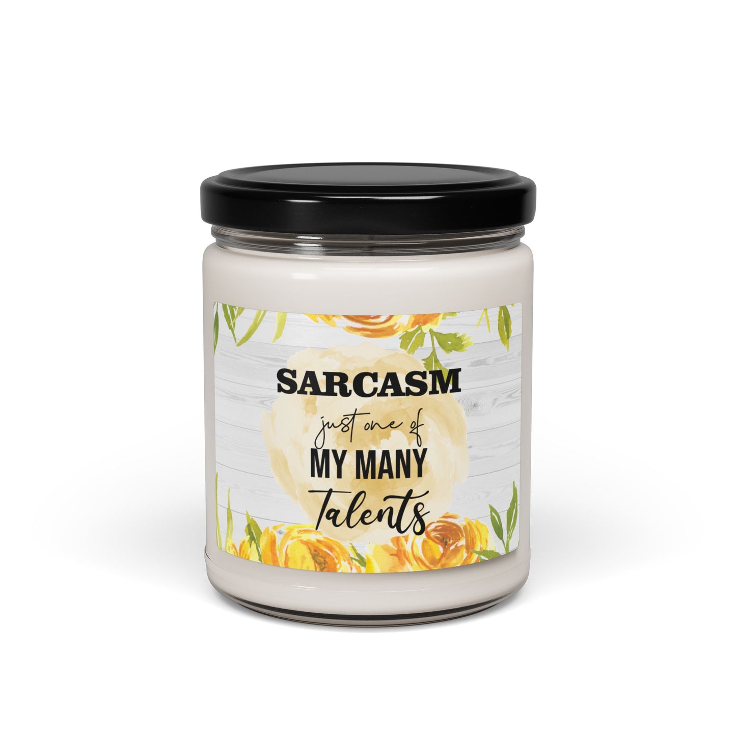 Sarcasm Talent Scented Soy Candle, 9oz - Kim’s Signature Beauty & Accessories    