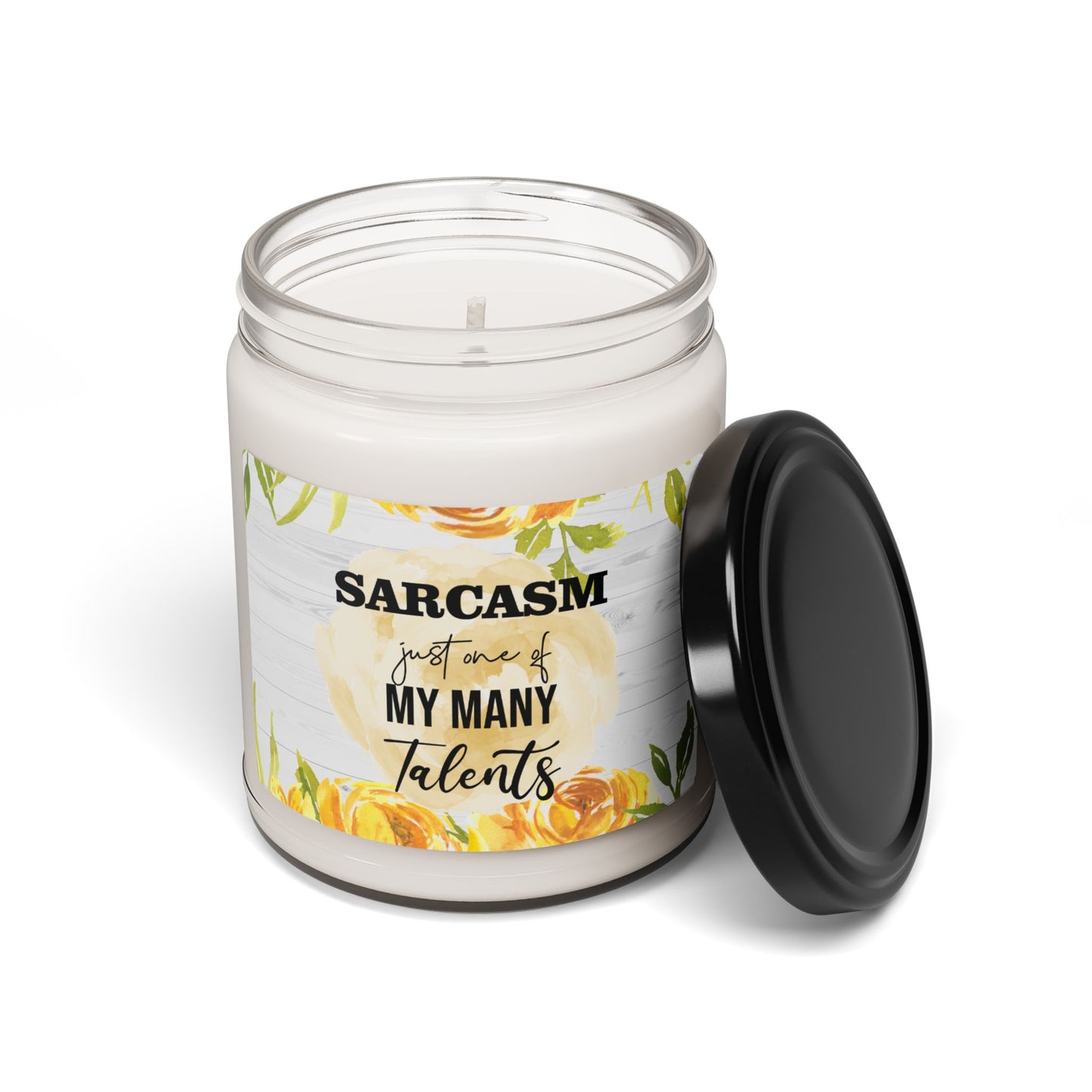 Sarcasm Talent Scented Soy Candle, 9oz - Kim’s Signature Beauty & Accessories    