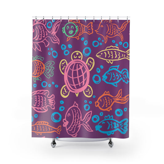 Sea Turtles | Shower Curtains - Kim’s Signature Beauty & Accessories    