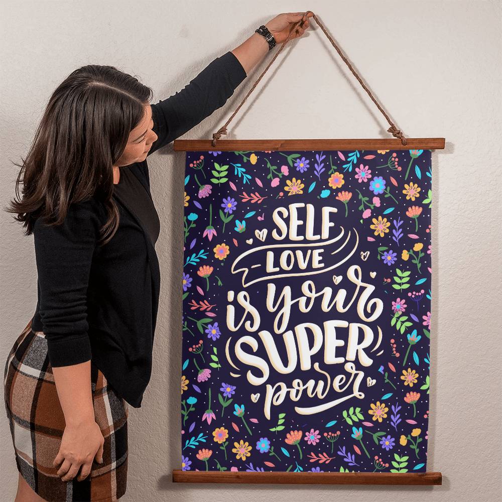 Self Love | Super Power wall tapestry - Kim’s Signature Beauty & Accessories    