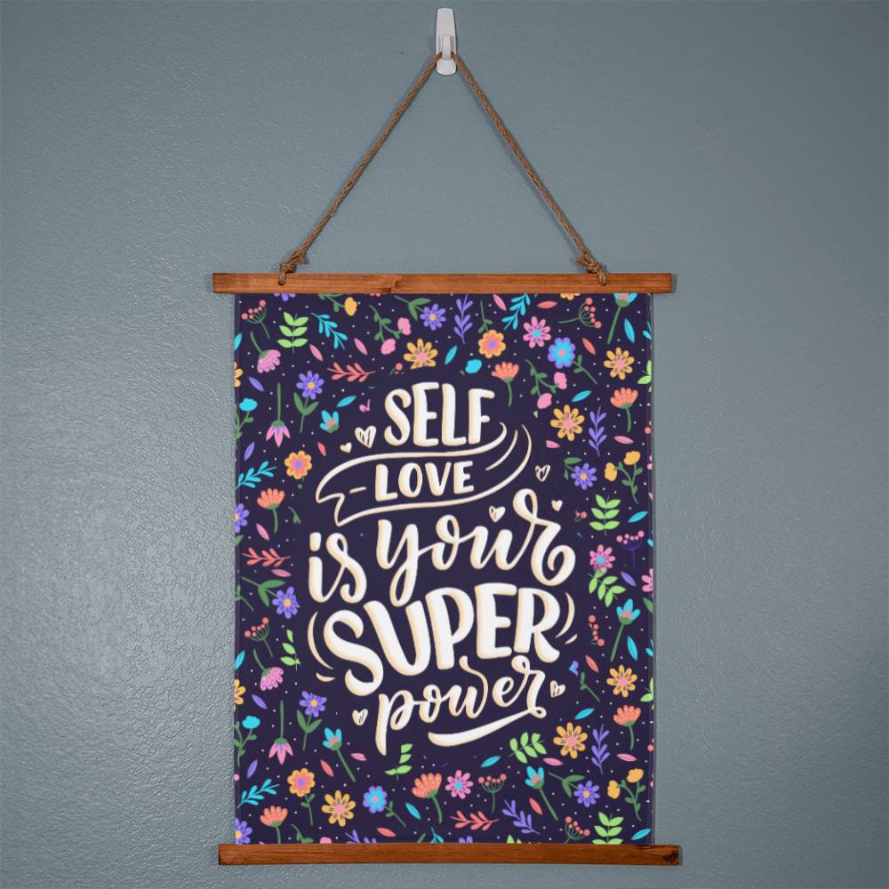 Self Love | Super Power wall tapestry - Kim’s Signature Beauty & Accessories    