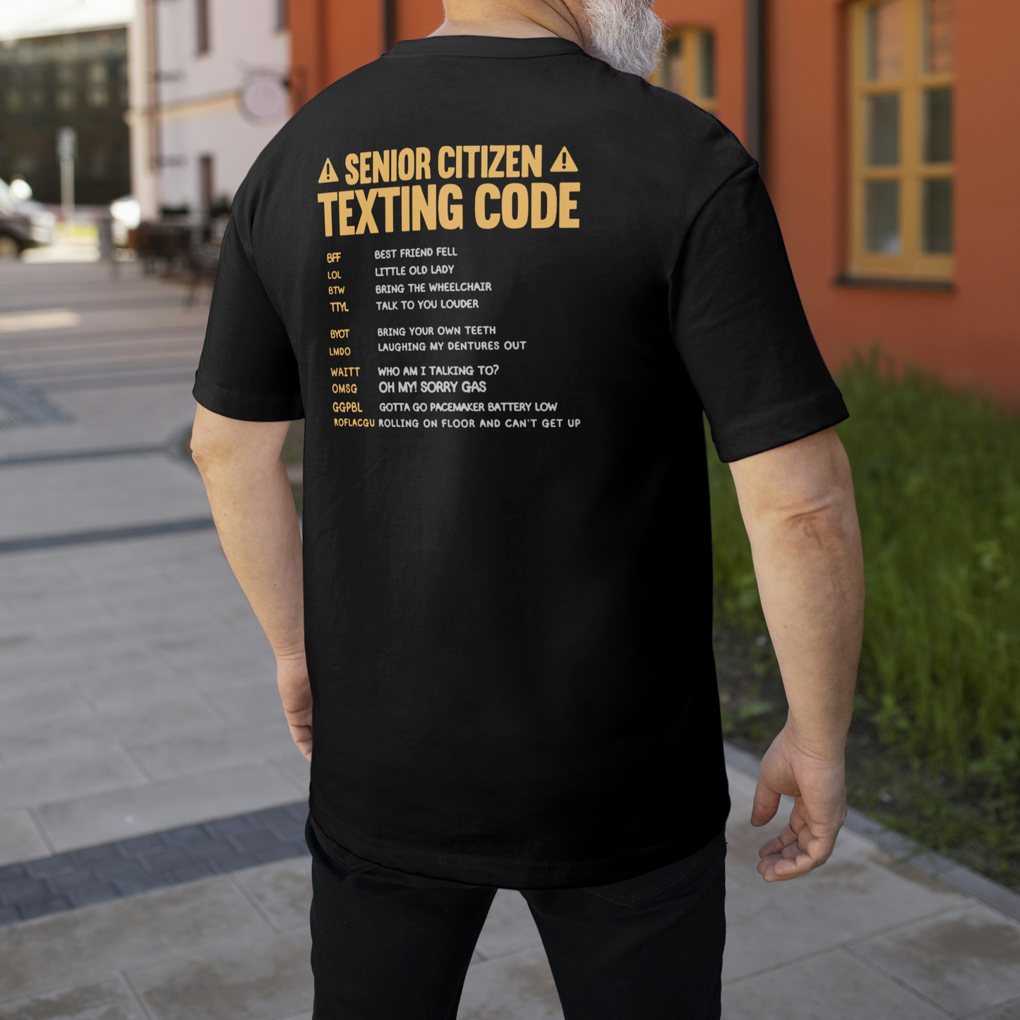 Senior Texting Codes Unisex Tee - Kim’s Signature Beauty & Accessories    
