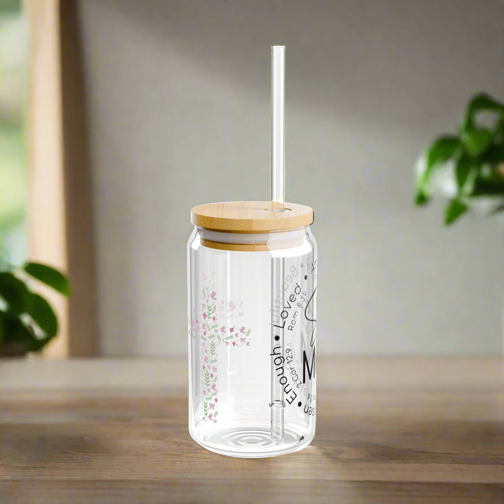 She is MOM | Sipper Glass - Kim’s Signature Beauty & Accessories    