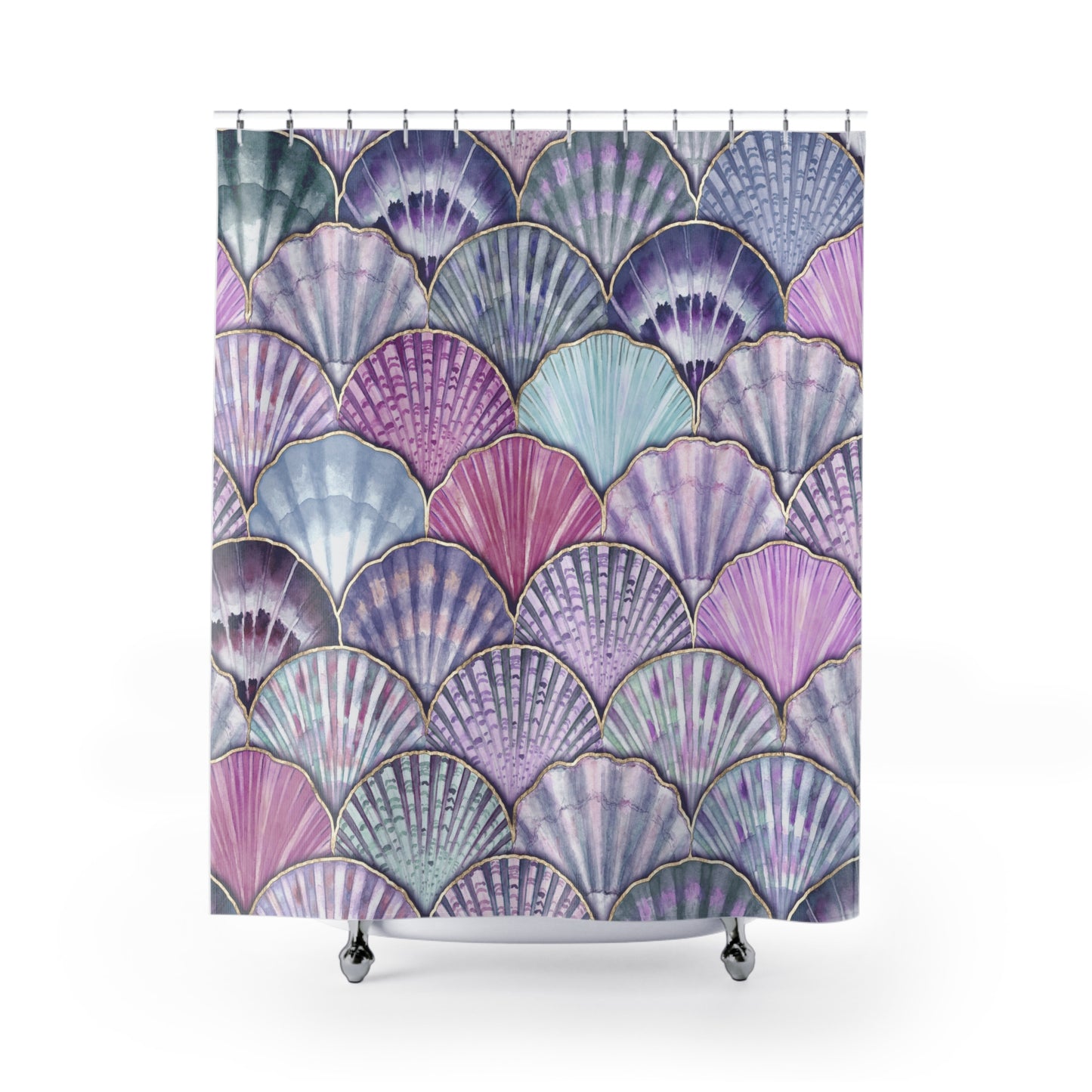 Shell Seeker's Haven Shower Curtain - Kim’s Signature Beauty & Accessories    