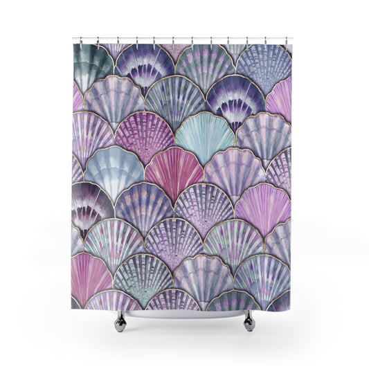 Shell Seeker's Haven Shower Curtain - Kim’s Signature Beauty & Accessories    