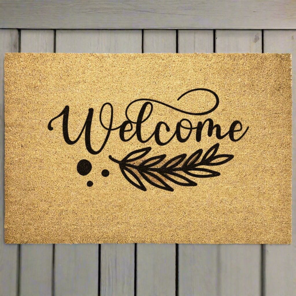 Simple Welcome Door Mat - Kim’s Signature Beauty & Accessories    