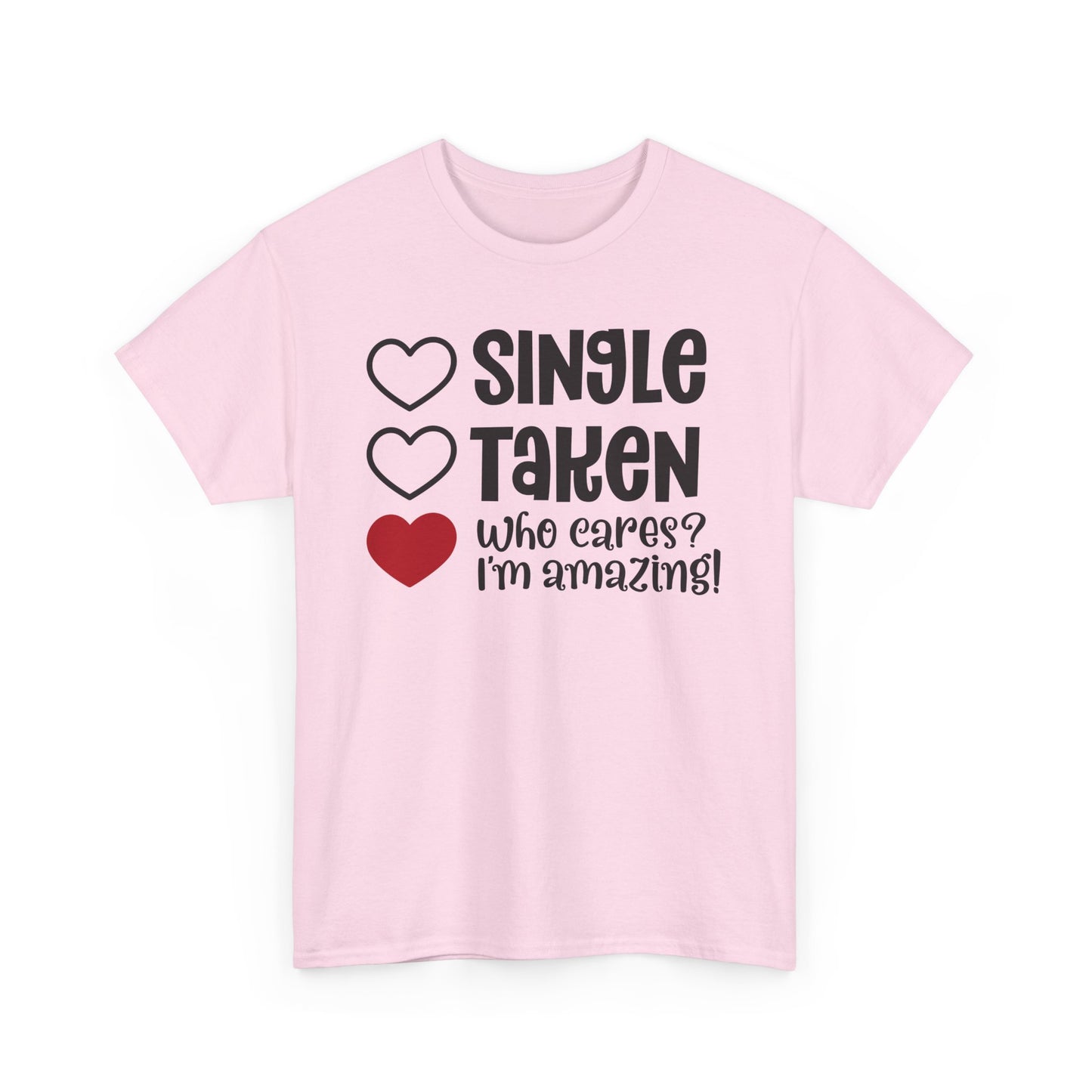Single.. Who Cares Tee - Kim’s Signature Beauty & Accessories    