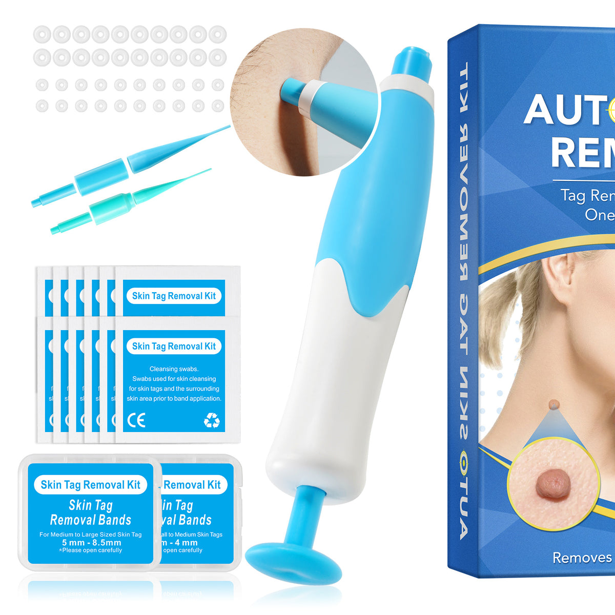 Skin Tag Remover Pen Kit – At-Home Skin Care Tool for Men and Women - Kim’s Signature Beauty & Accessories