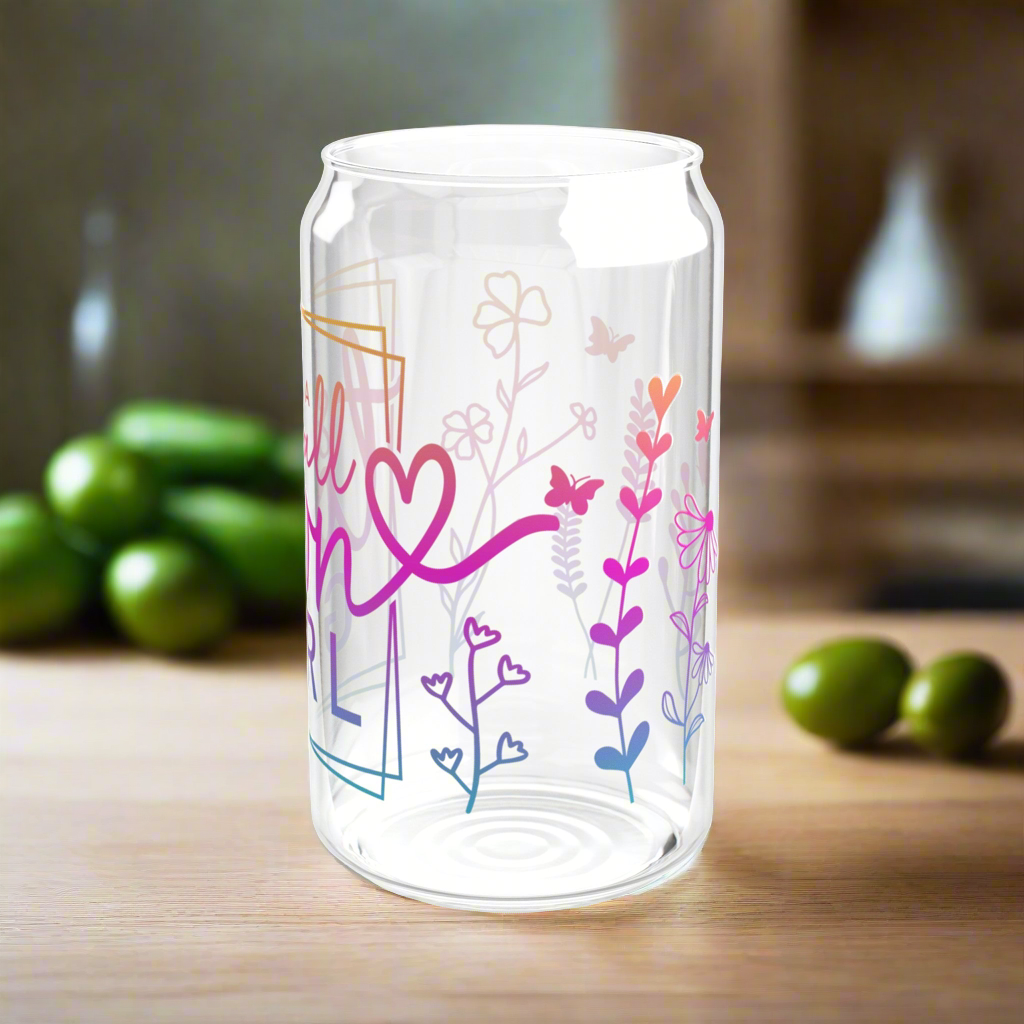 Small Town Girl | Sipper Glass, 16oz - Kim’s Signature Beauty & Accessories    
