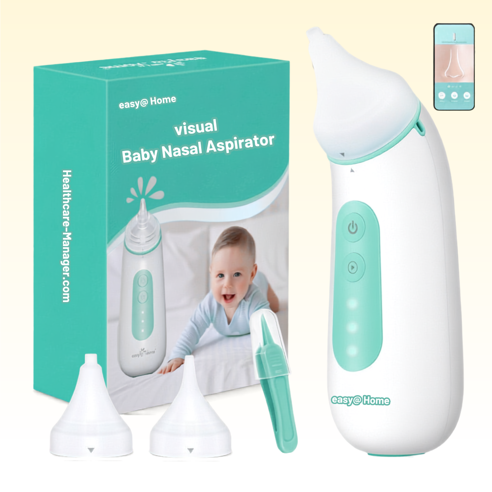 Smart Baby Nasal Aspirator with Camera – App-Controlled Nose Cleaner - Kim’s Signature Beauty & Accessories