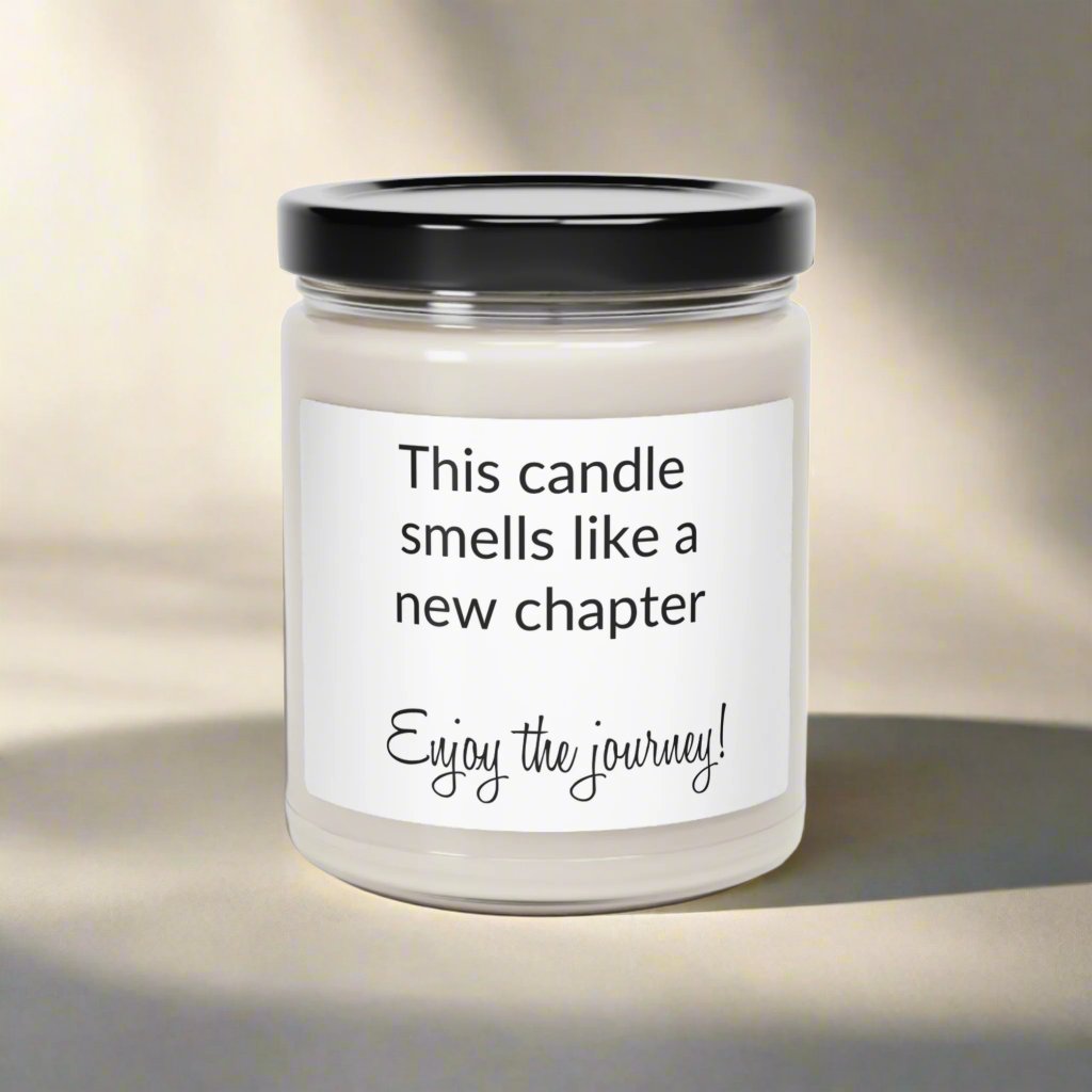 Smells like a new Chapter Soy Candle, 9oz - Kim’s Signature Beauty & Accessories    