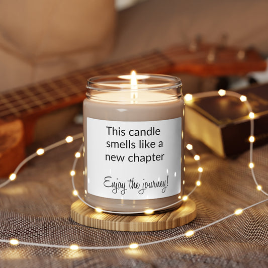 Smells like a new Chapter Soy Candle, 9oz - Kim’s Signature Beauty & Accessories    