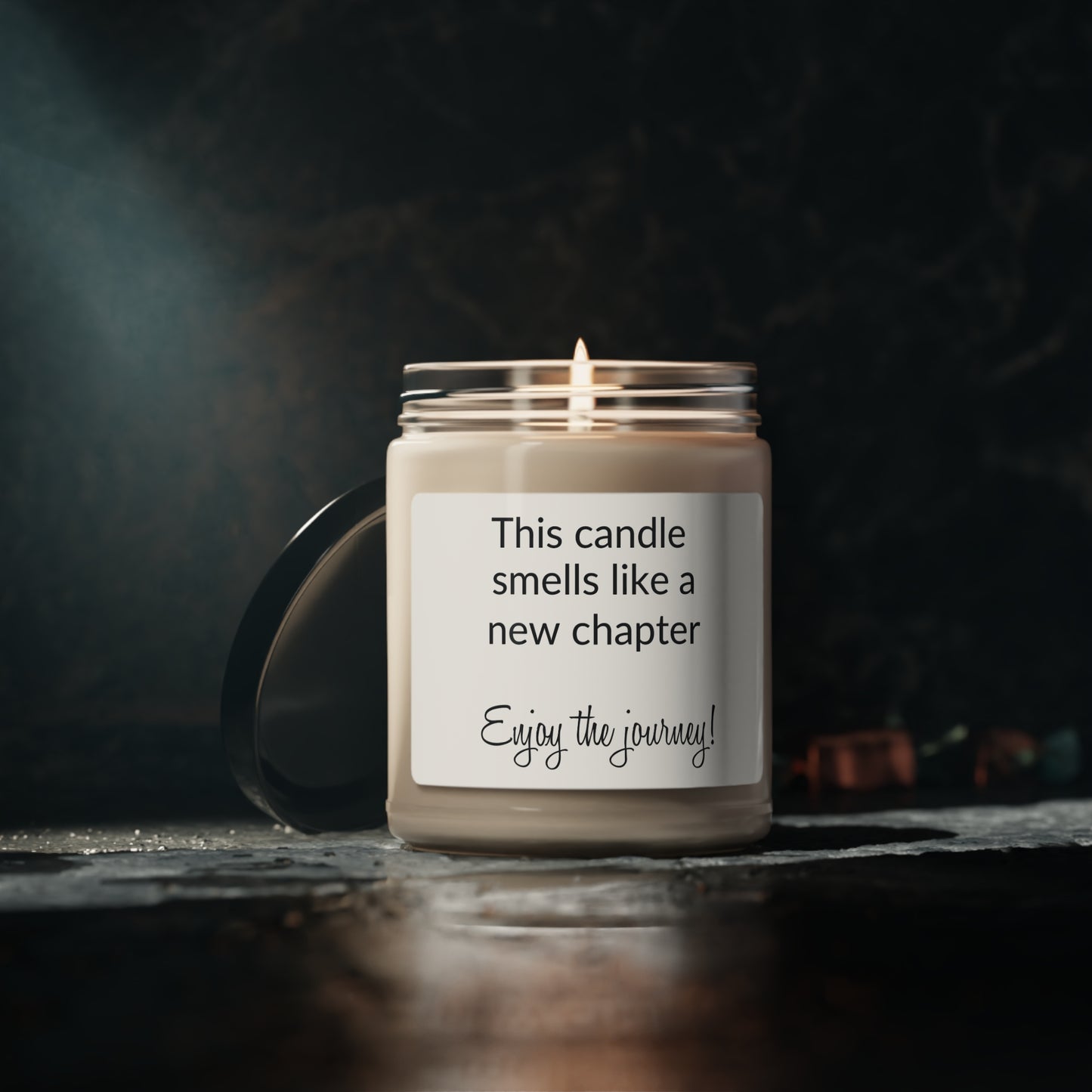 Smells like a new Chapter Soy Candle, 9oz - Kim’s Signature Beauty & Accessories    