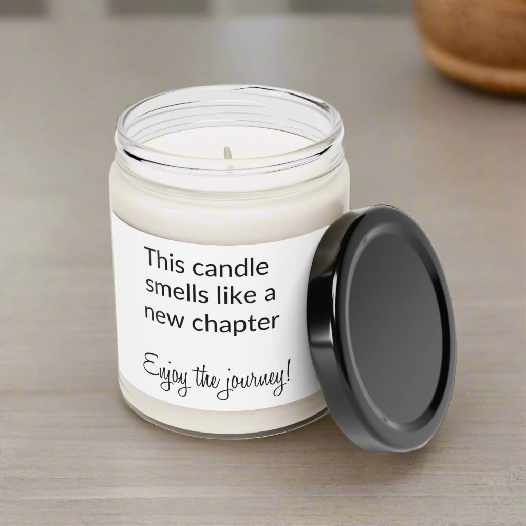Smells like a new Chapter Soy Candle, 9oz - Kim’s Signature Beauty & Accessories    