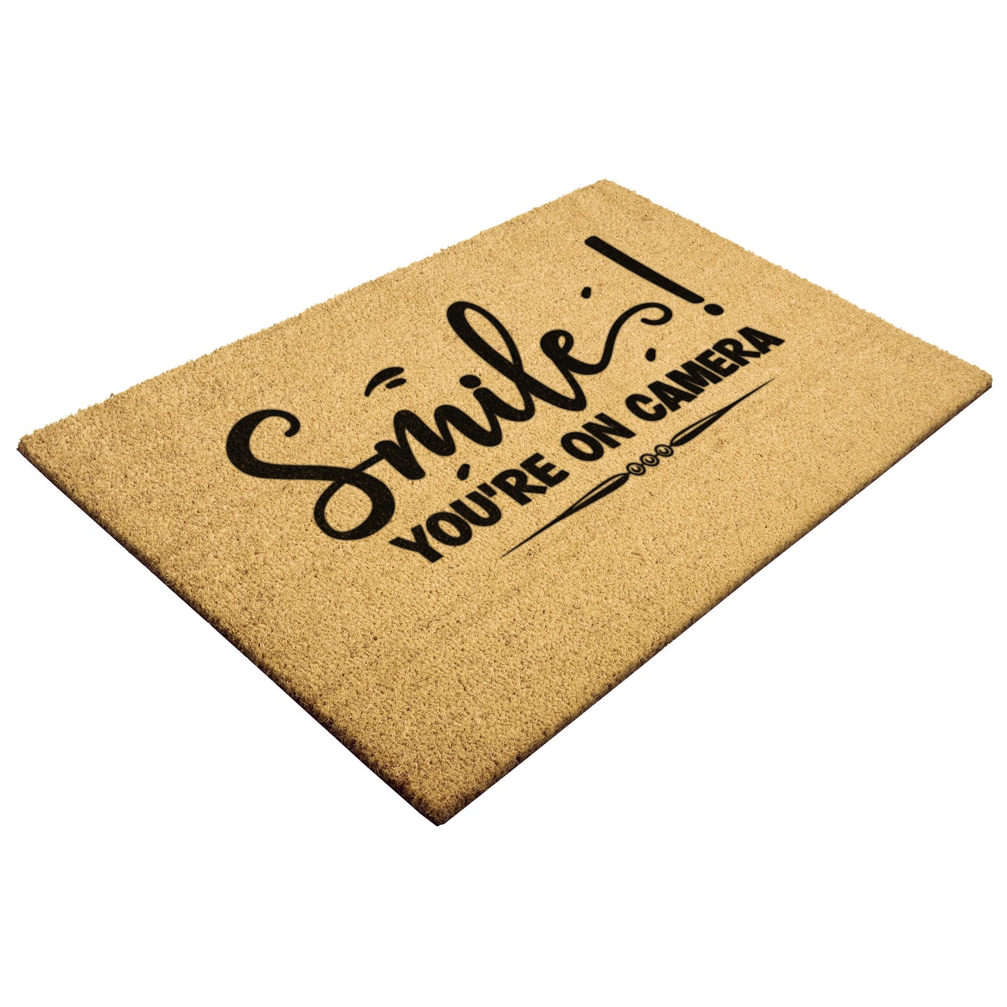 Smile your on Camera | Door Mat - Kim’s Signature Beauty & Accessories    