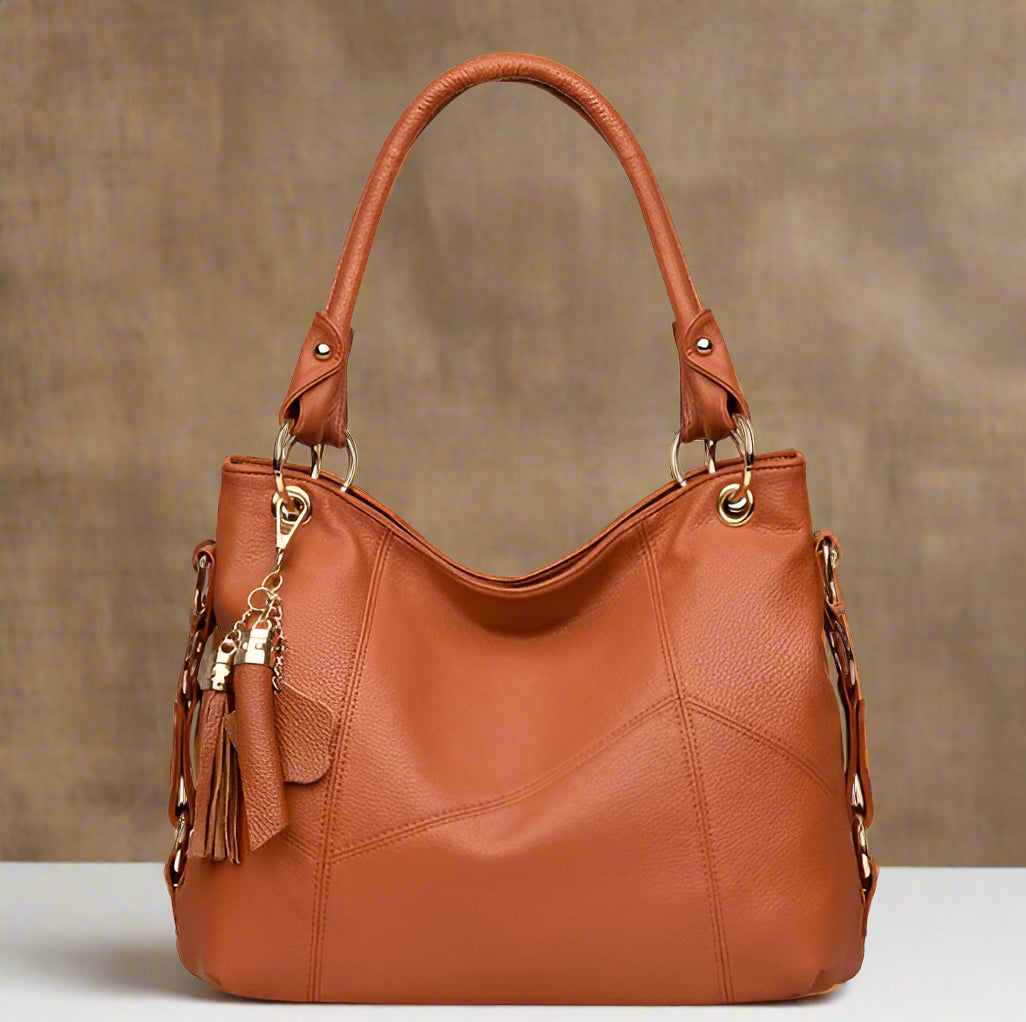 Soft Leather Crossbody Shoulder Bag - Kim’s Signature Beauty & Accessories    