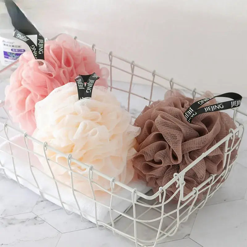 Soft Mesh Bath Sponge Balls - Kim’s Signature Beauty & Accessories    