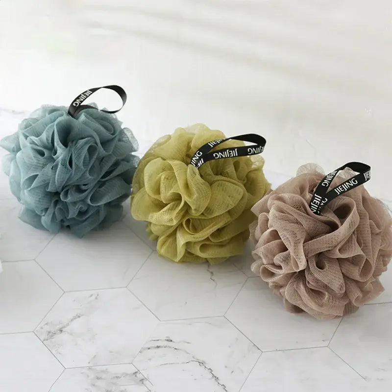 Soft Mesh Bath Sponge Balls - Kim’s Signature Beauty & Accessories    