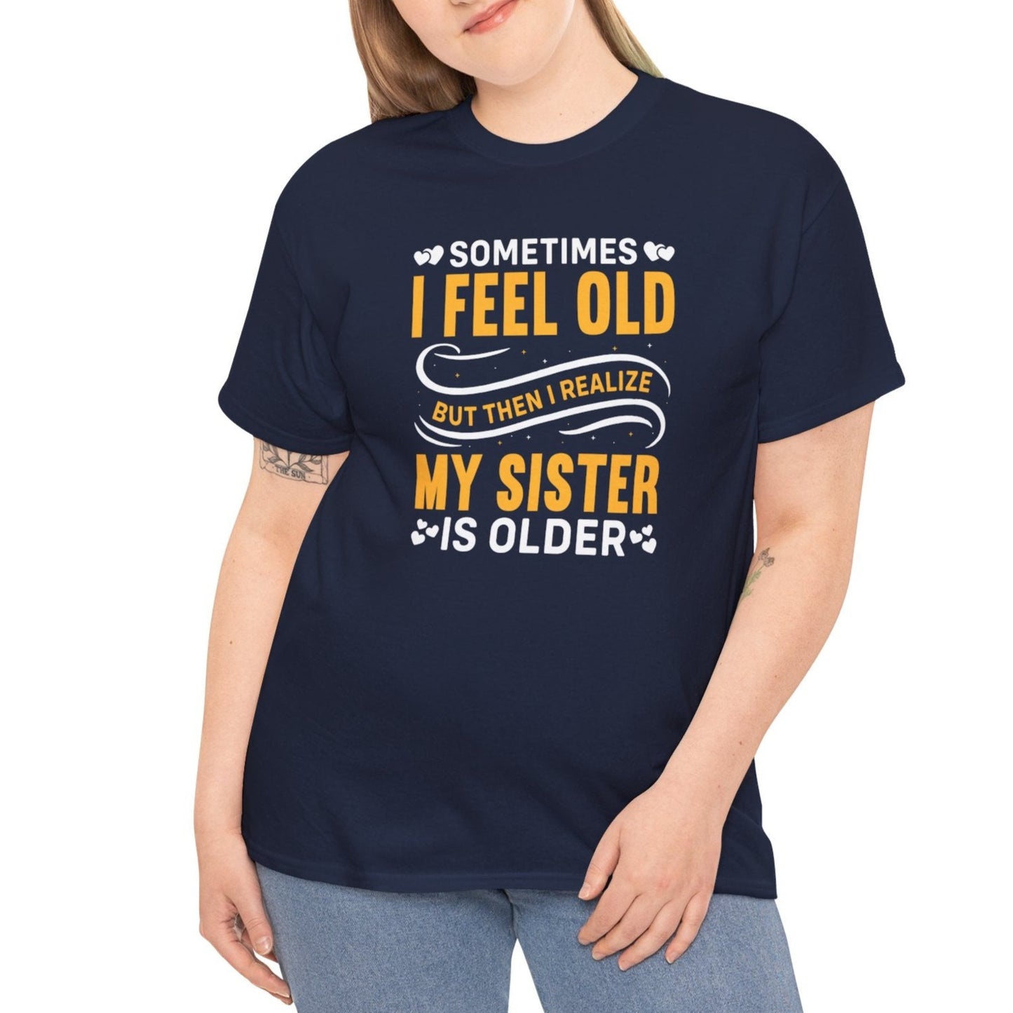 Sometimes I feel Old |  Cotton Tee - Kim’s Signature Beauty & Accessories    