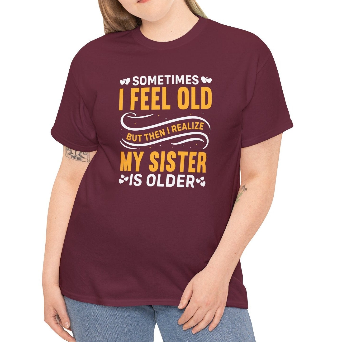 Sometimes I feel Old |  Cotton Tee - Kim’s Signature Beauty & Accessories    