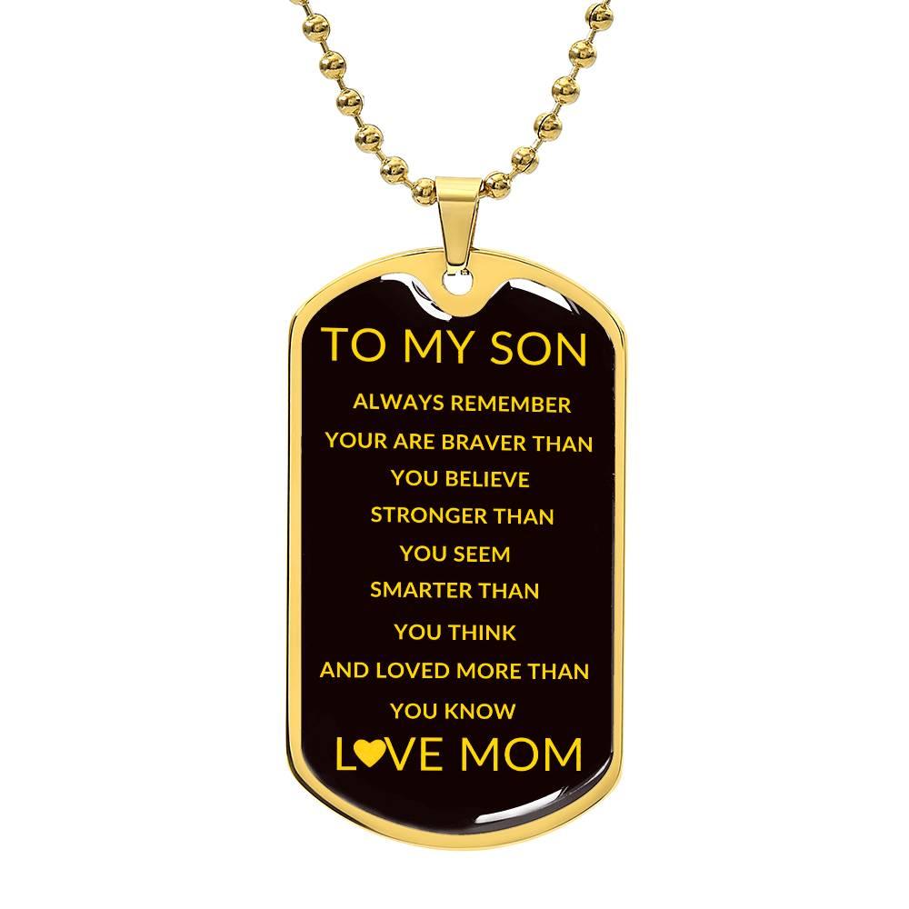 Son, Always Remember.. Love Mom - Kim’s Signature Beauty & Accessories    