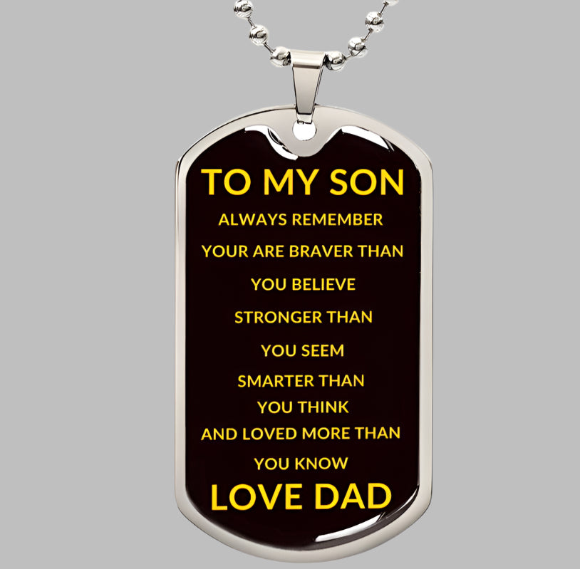 Son, Remember... from Dad - Kim’s Signature Beauty & Accessories    
