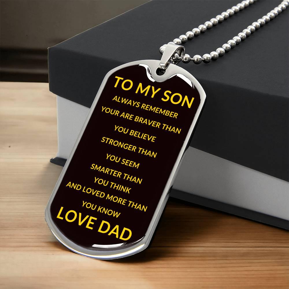 Son, Remember... from Dad - Kim’s Signature Beauty & Accessories    